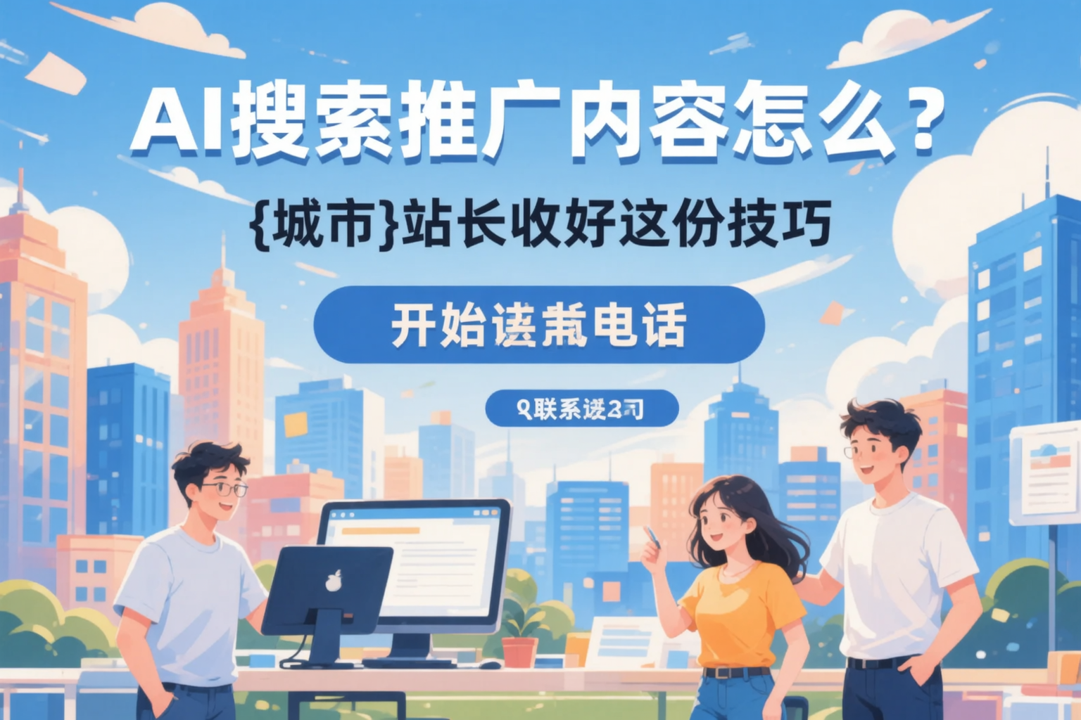 AI搜索推广内容怎么写？孙吴站长收好这份技巧